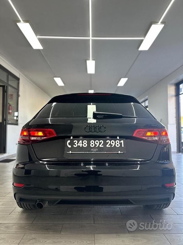 Usata Audi A3 Business 116 CV (85 kW) 2018 Nero Berlina