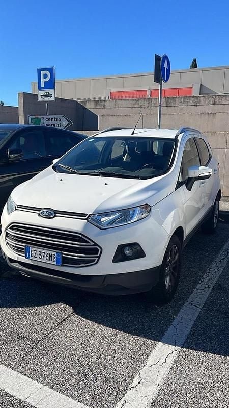 Usata Ford Ecosport 90 CV (66 kW) 2015 Bianco SUV