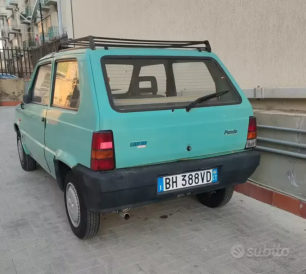 Usata Fiat Panda 39 CV (28 kW) 2000 Verde Berlina