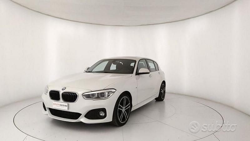 Usata BMW 118 M Sport 2017 Bianco Utilitaria