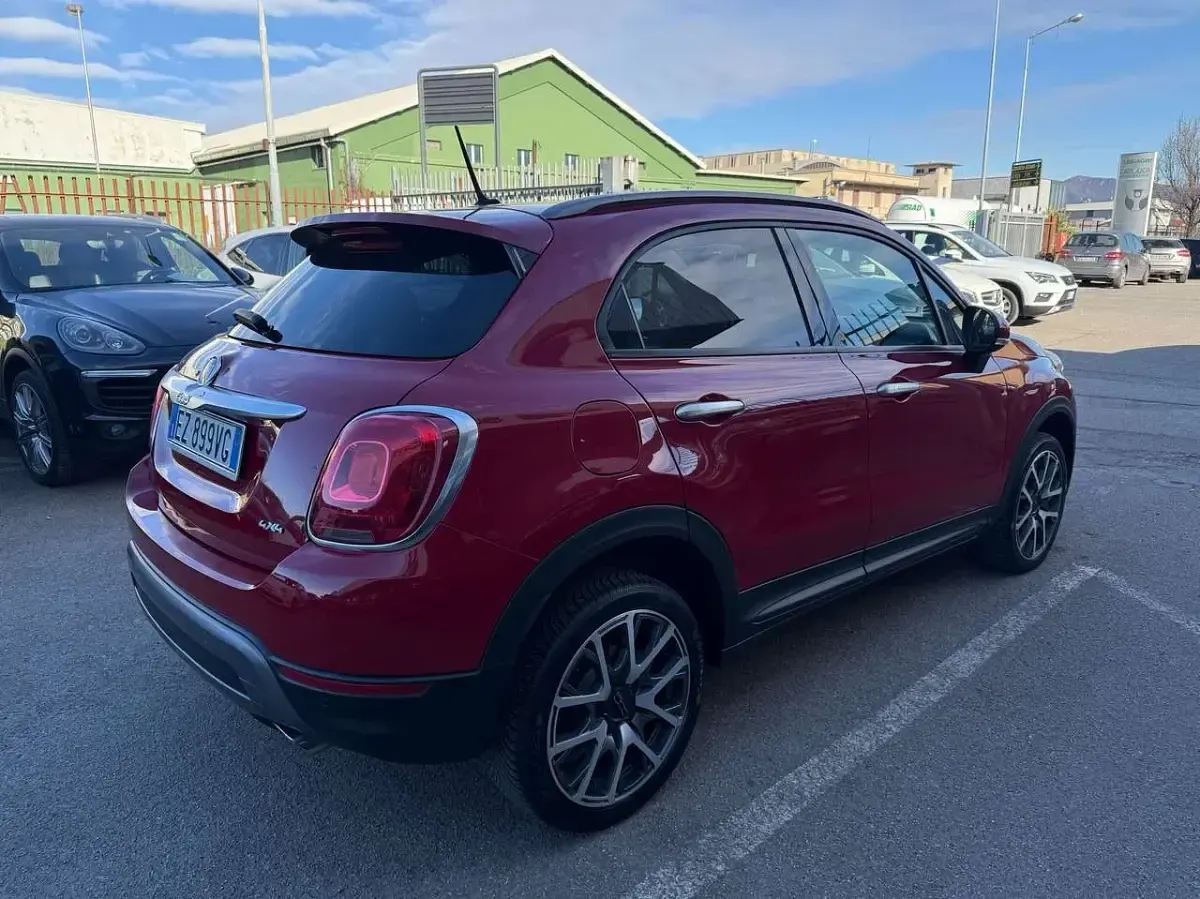 Usata Fiat 500X Cross 140 CV (102 kW) 2015 Rosso SUV