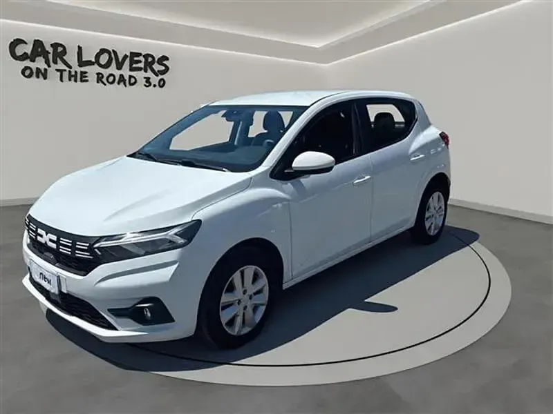 Usata Dacia Sandero Expression 101 CV (74 kW) 2023 Bianco Utilitaria