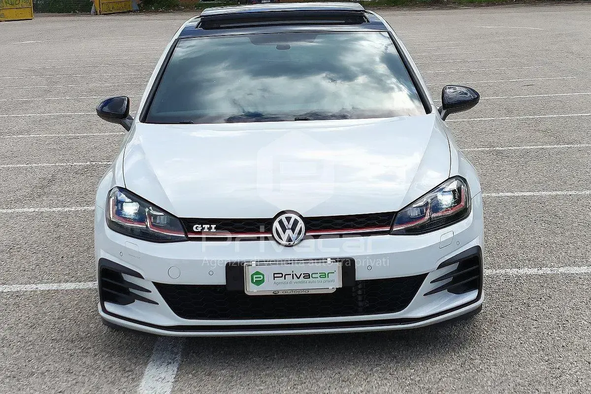 Usata VW Golf VII GTI 245 CV (180 kW) 2017 Bianco Berlina