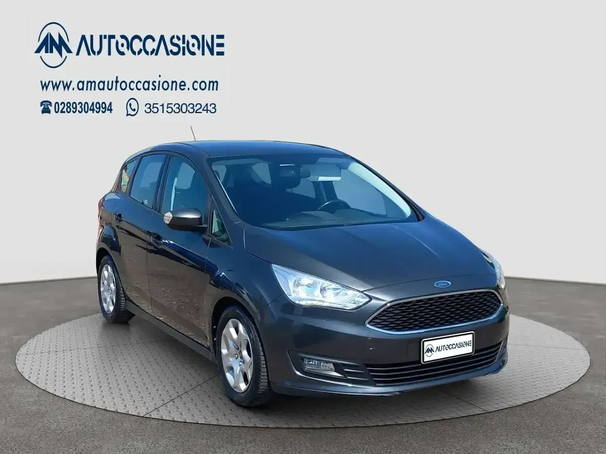 Usata Ford C-MAX S 101 CV (74 kW) 2017 Grigio Monovolume