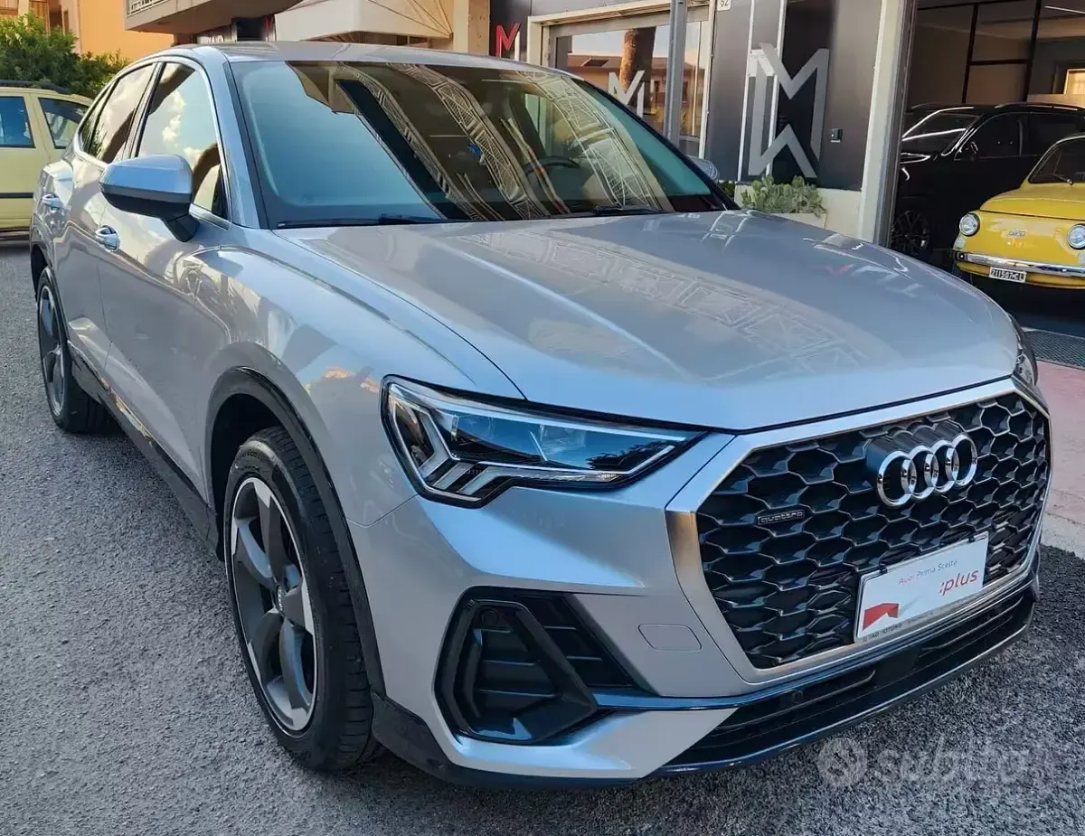 Usata Audi Q3 200 CV (147 kW) 2022 Grigio SUV