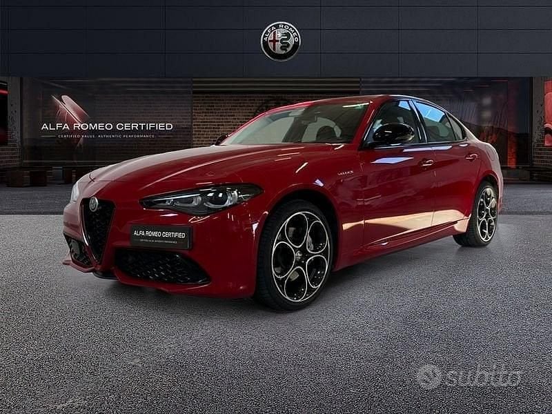Usata Alfa Romeo Giulia Veloce 280 CV (205 kW) 2024 Rosso Berlina