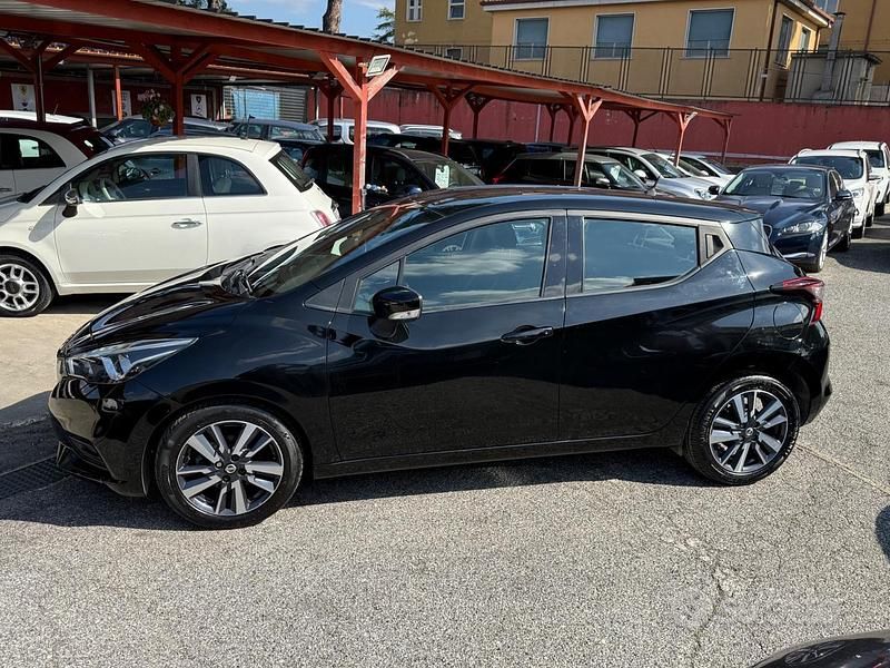 Usata Nissan Micra N-Connecta 90 CV (66 kW) 2018 Nero Utilitaria