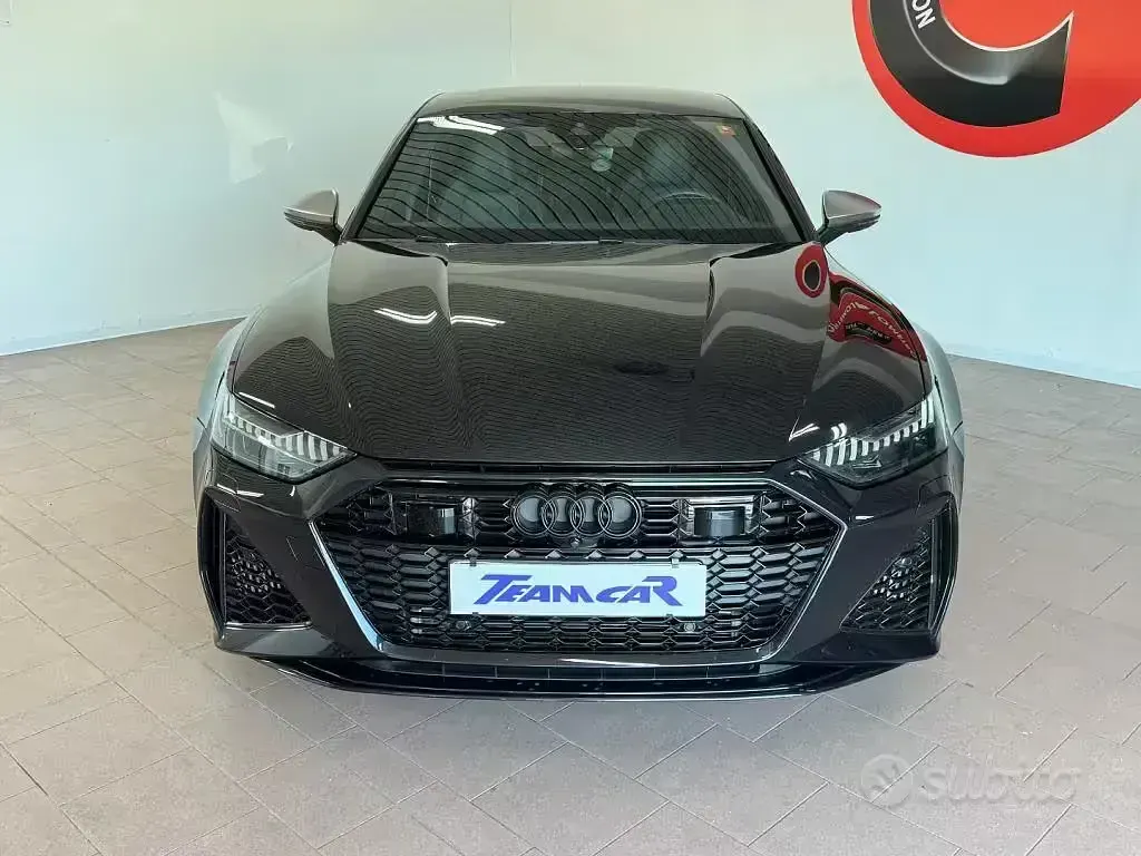 Usata Audi RS7 Ambiente 600 CV (441 kW) 2020 Nero Utilitaria