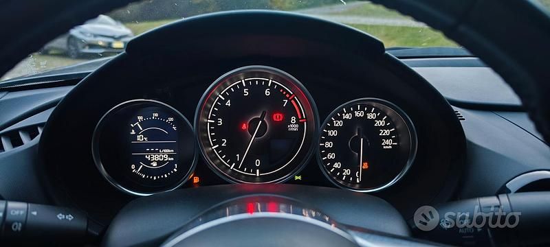 Usata Mazda MX5 Exceed 160 CV (117 kW) 2016 Grigio Cabrio