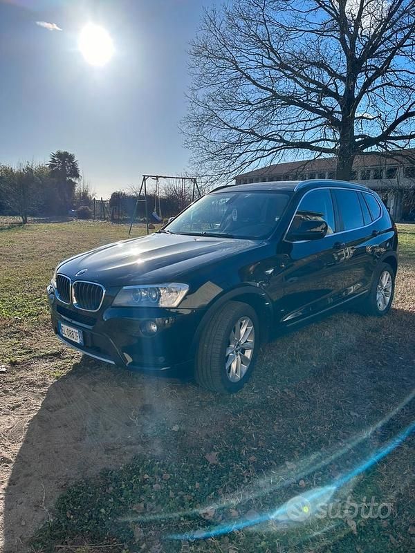 Usata BMW X3 184 CV (135 kW) 2011 Nero SUV