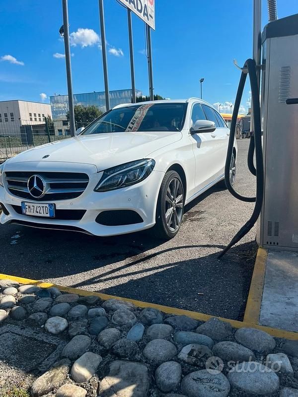 Usata Mercedes C220 2018 Bianco Station wagon