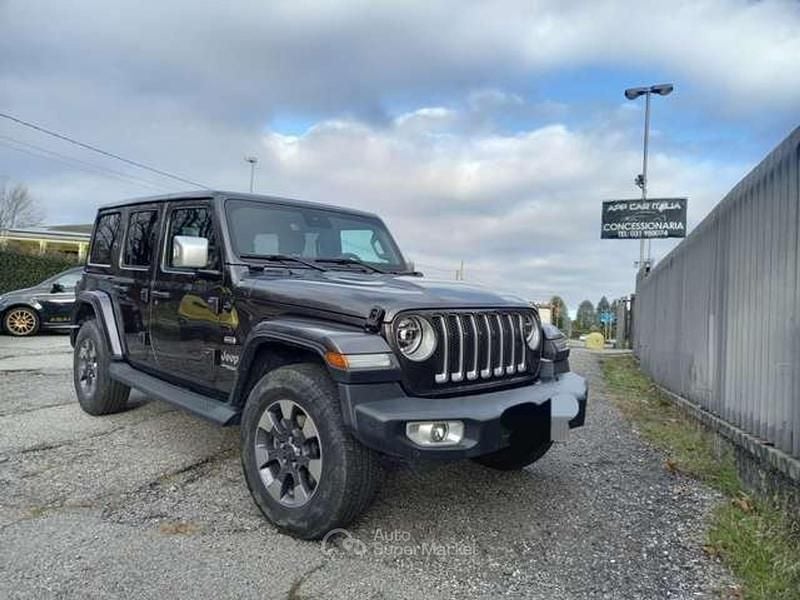 Usata Jeep Wrangler Overland 272 CV (200 kW) 2019 Gray SUV