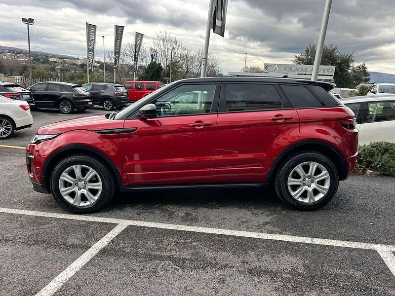 Usata Land Rover Range Rover evoque HSE Dynamic 150 CV (110 kW) 2015 Rosso Coupé