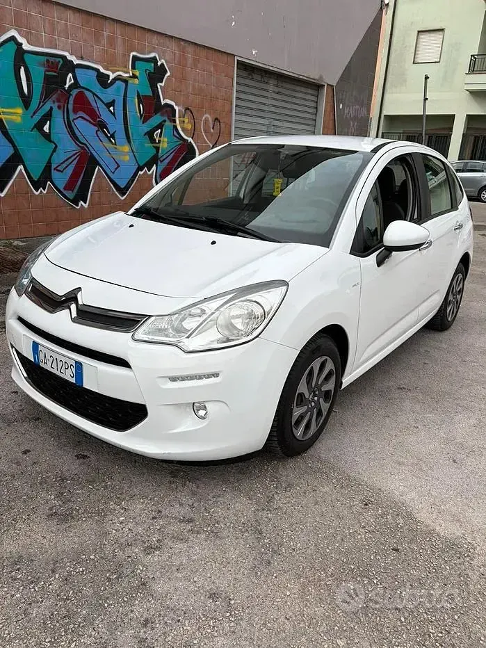 Usata Citroën C3 Exclusive 82 CV (60 kW) 2014 Bianco Berlina