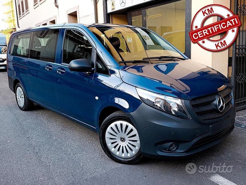 Usata Mercedes Vito 136 CV (100 kW) 2021 Blu Furgone