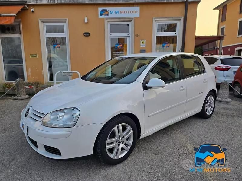 Usata VW Golf VI United 102 CV (75 kW) 2008 Bianco Utilitaria
