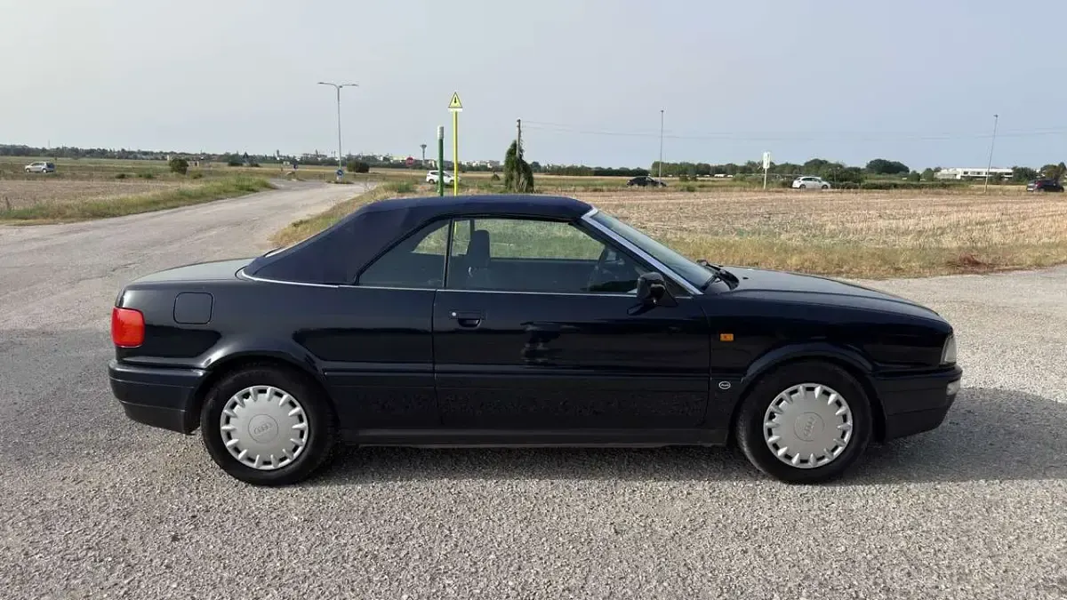Usata Audi 80 116 CV (85 kW) 1994 Blu/azzurro Cabrio