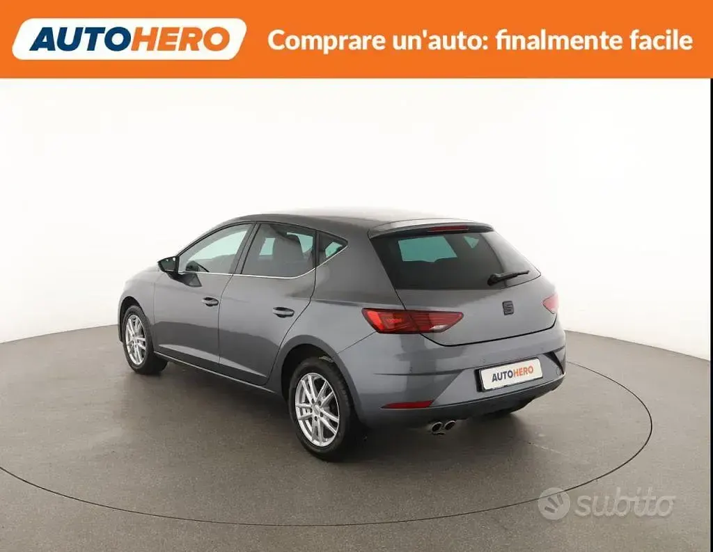 Usata Seat Leon XCELLENCE 150 CV (110 kW) 2017 Grigio Berlina
