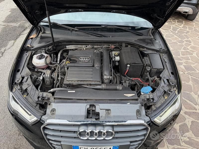 Usata Audi A3 Attraction 122 CV (89 kW) 2014 Nero Berlina