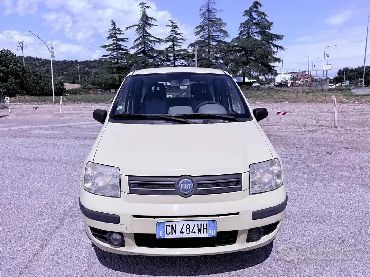 Usata Fiat Panda Dynamic 54 CV (39 kW) 2004 Giallo Utilitaria