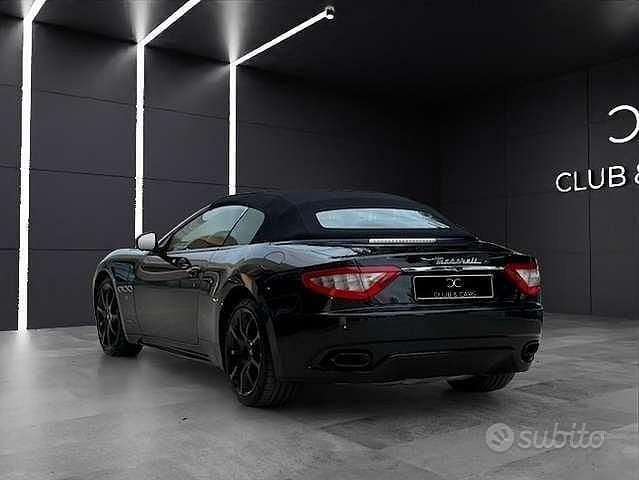 Usata Maserati GranCabrio 450 CV (330 kW) 2011 Nero met Cabrio