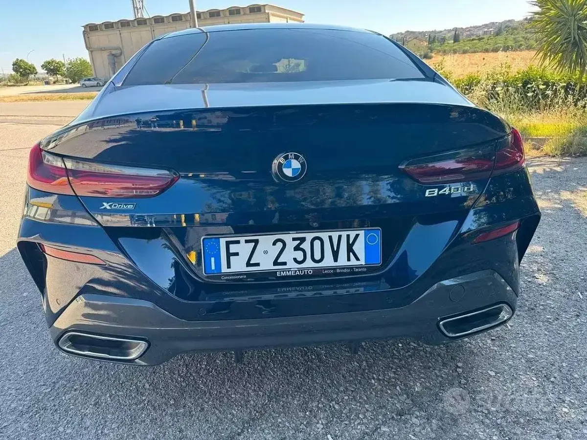 Usata BMW 840 Gran Coupé 320 CV (235 kW) 2020 Tanzanite blue Coupé