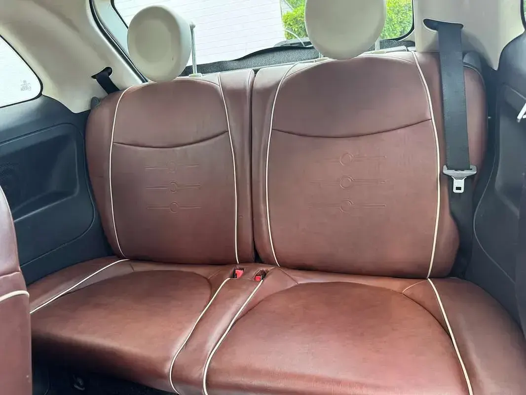Usata Fiat 500 Lounge 75 CV (55 kW) 2008 Bianco Utilitaria