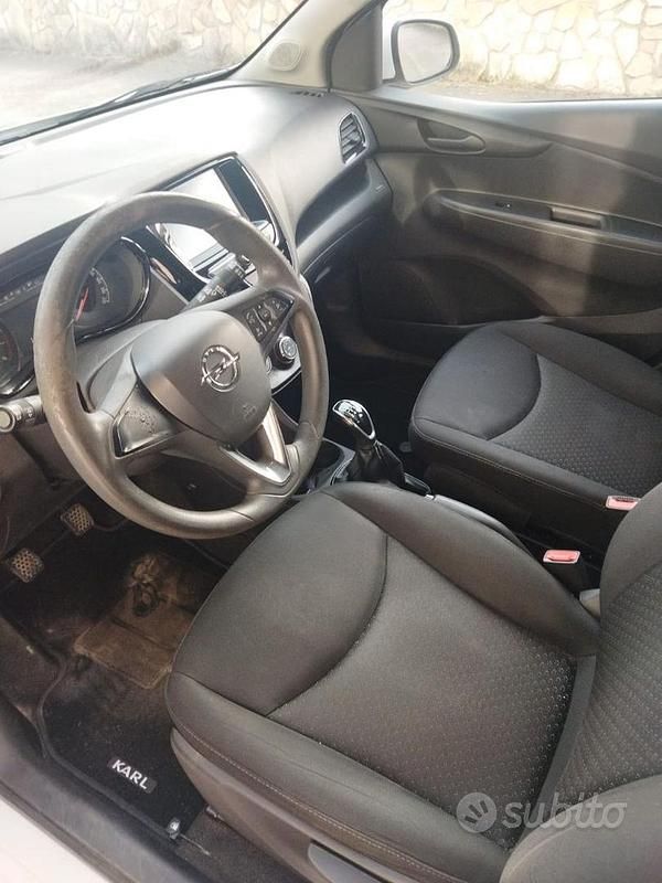 Usata Opel Karl 75 CV (55 kW) 2017 Bianco Utilitaria