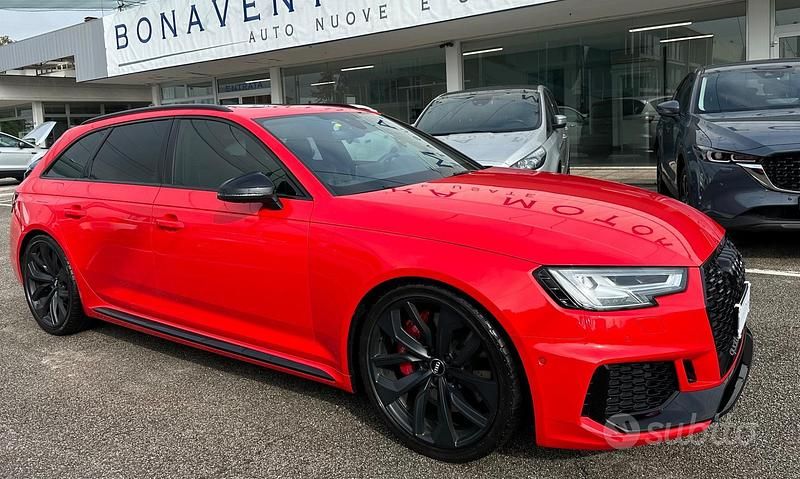 Rosso Usata 2019 Audi RS4 Station wagon | 54.900 € (Ottimo prezzo) - Immagine 1/4
