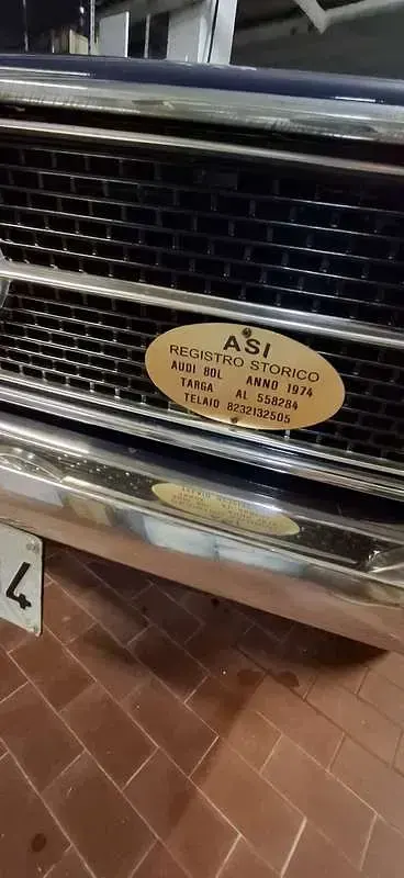 Usata Audi 80 54 CV (39 kW) 1974 Blu/azzurro Berlina