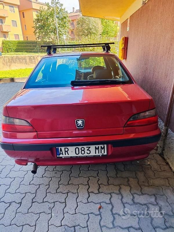 Usata Peugeot 406 132 CV (97 kW) 1997 Rosso Berlina