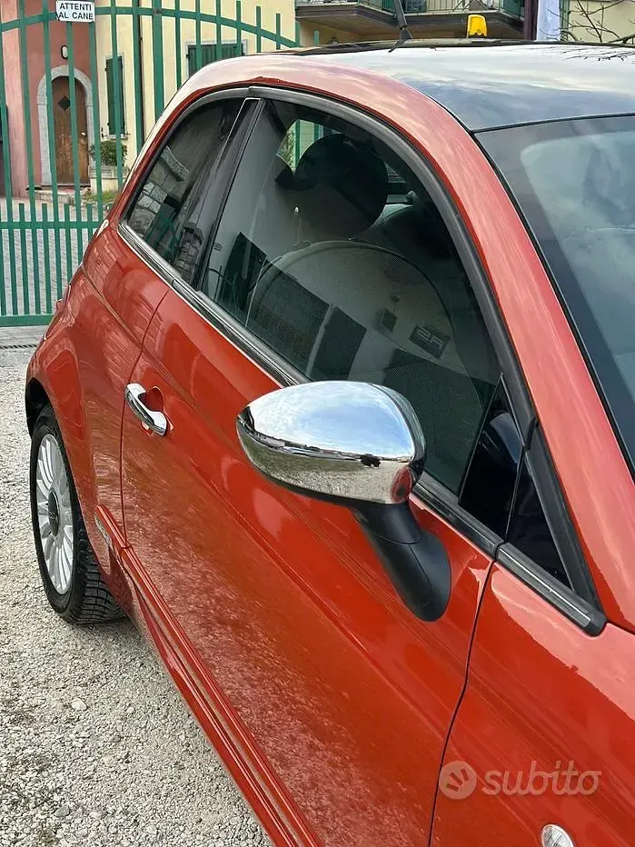 Usata Fiat 500 Sport 101 CV (74 kW) 2007 Arancione Berlina