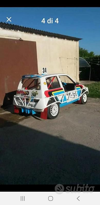 Usata Fiat 500 Cross 1996 Bianco