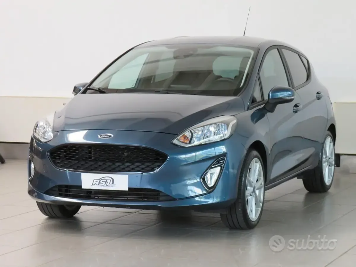Usata Ford Fiesta Titanium 75 CV (55 kW) 2019 Bluazzurro Utilitaria
