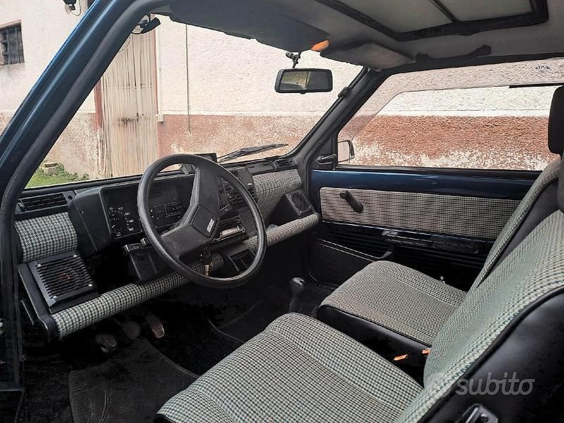 Usata Fiat Panda 1992 Blu Cabrio