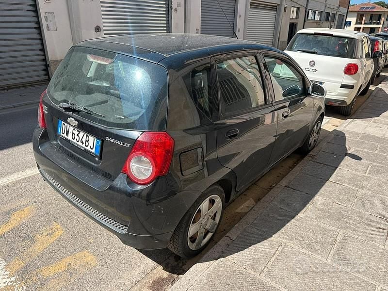 Usata Chevrolet Aveo LS 84 CV (61 kW) 2009 Nero Berlina