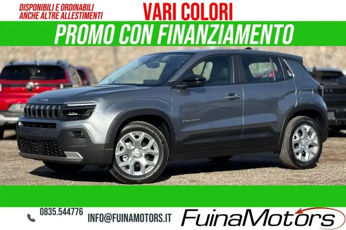 Nuova Jeep Avenger Altitude 110 CV (80 kW) 2026 Grigio scuro SUV