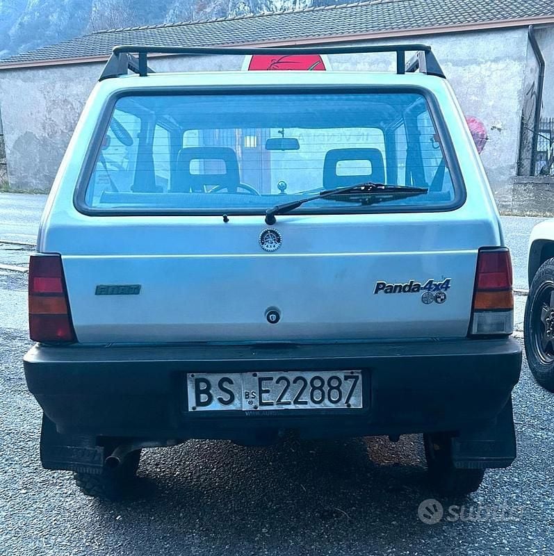 Usata Fiat Panda 4x4 1992 Nero Utilitaria