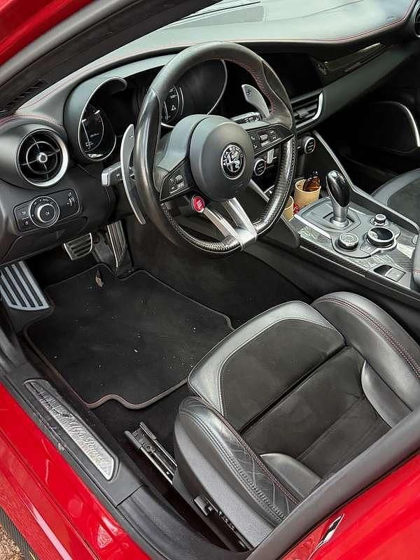 Usata Alfa Romeo Giulia Quadrifoglio 510 CV (375 kW) 2017 Rosso Berlina