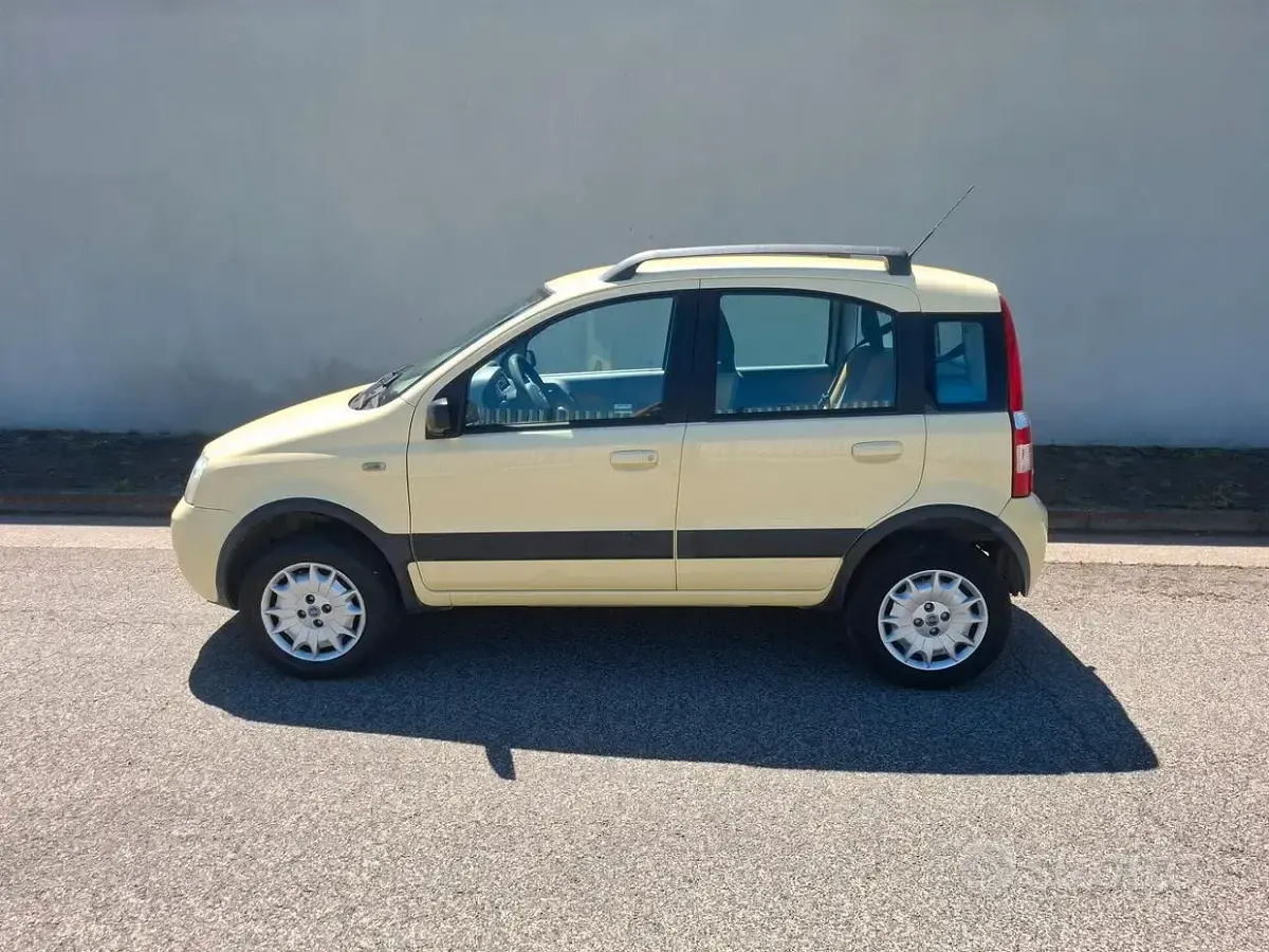 Usado Fiat Panda 4x4 Climbing 60 CV (44 kW) 2006 Amarillo Utilitario