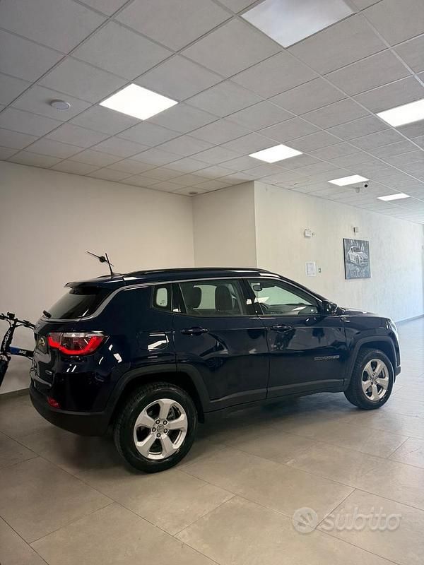 Usata Jeep Compass Longitude 140 CV (102 kW) 2019 Blu SUV