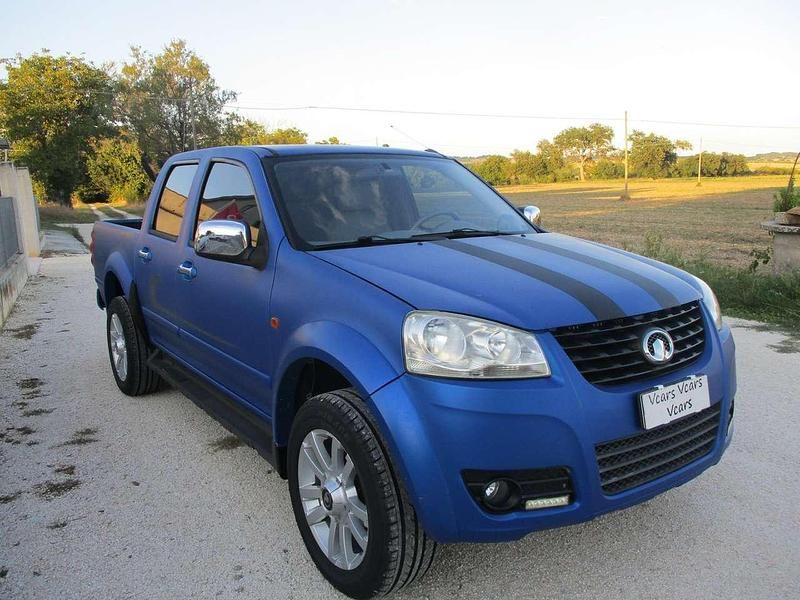 Usata Great Wall Steed 5 143 CV (105 kW) 2011 Azzurro wrapping SUV