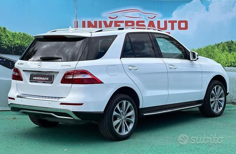 Begagnad Mercedes ML250 Premium 204 HK (150 kW) 2015 Vit SUV