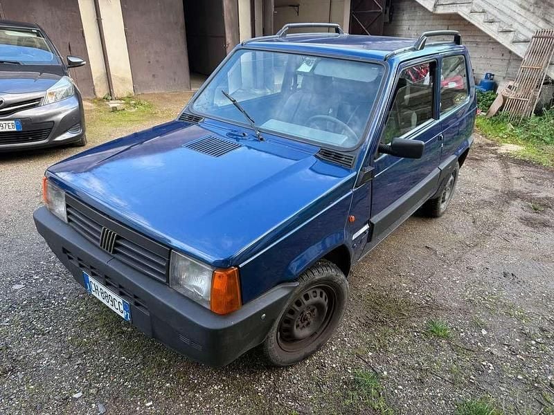 Usata Fiat Panda Young 54 CV (39 kW) 2003 Blu/azzurro Berlina