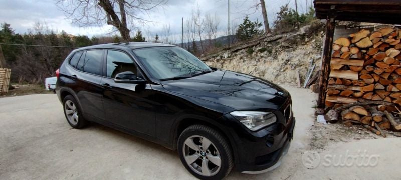 Usata BMW X1 116 CV (85 kW) 2014 Nero SUV