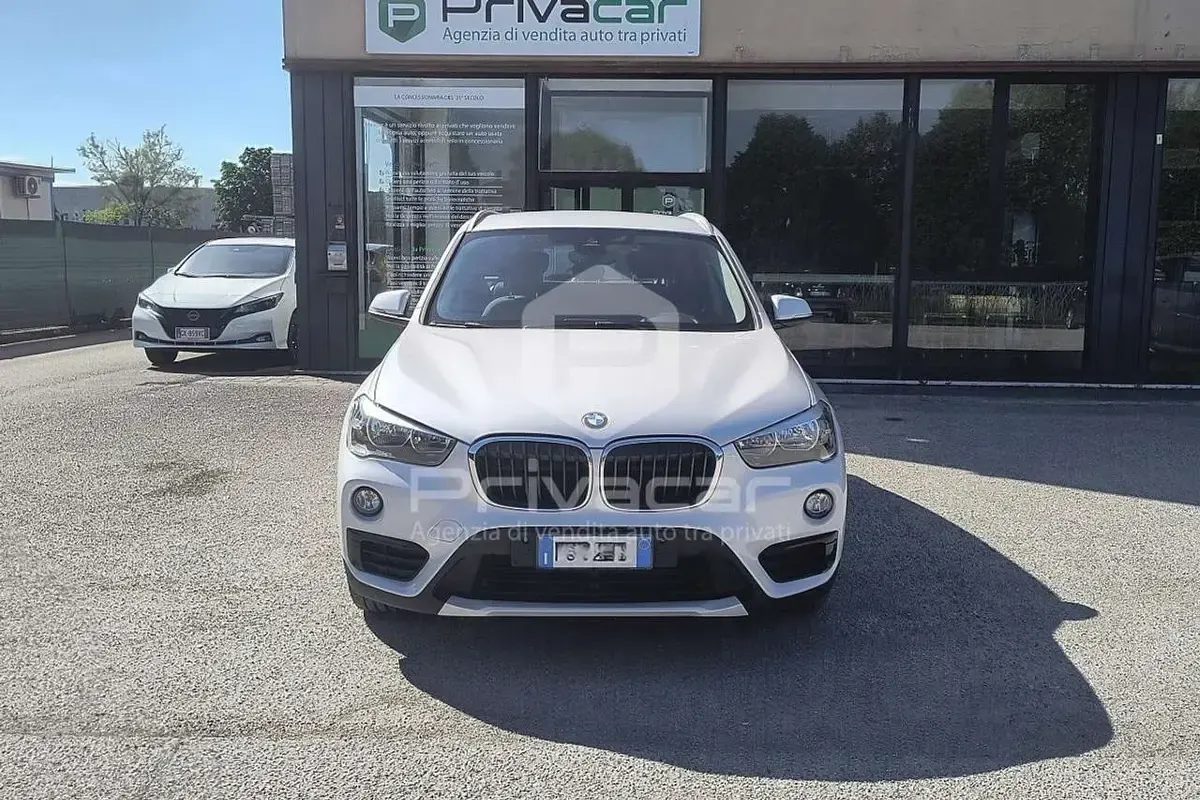 Usata BMW X1 Sport Line 150 CV (110 kW) 2017 Bianco SUV