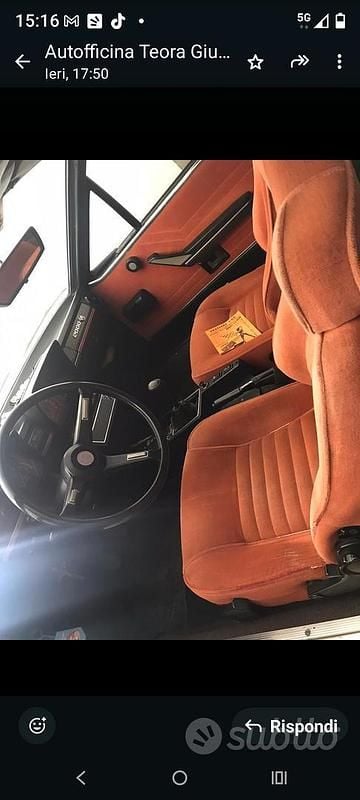 Usata Alfa Romeo 2000 1970 Blu Coupé