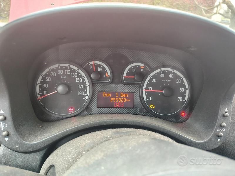 Usata Fiat Panda Active 74 CV (54 kW) 2012 Rosso Utilitaria