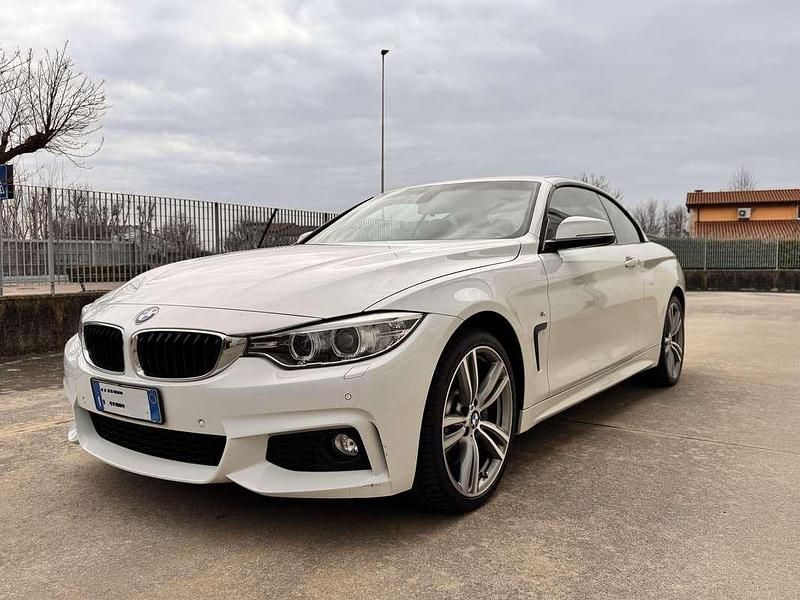 Usata BMW 435 M Sport 313 CV (230 kW) 2014 Bianco Cabrio