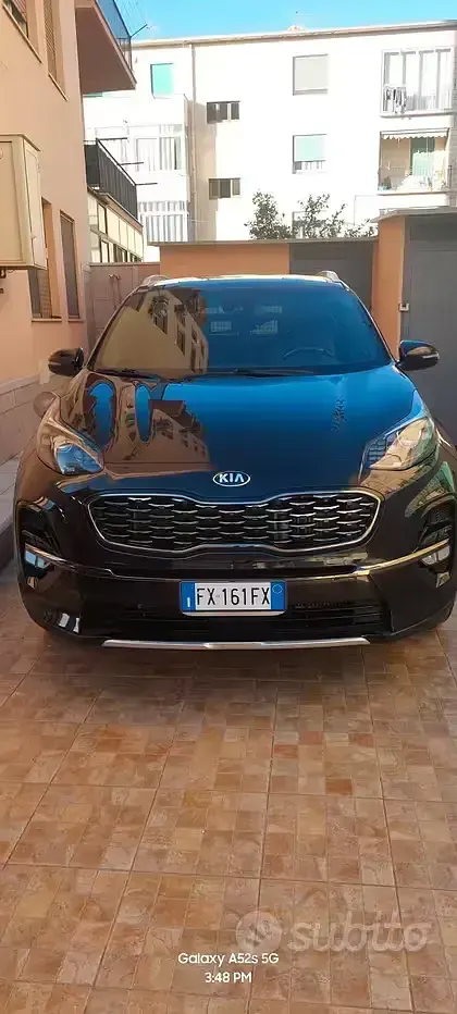 Usata Kia Sportage 136 CV (100 kW) 2019 Nero SUV